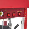 Maxima 09506005 Popcorn gép - pattogatott kukorica készítő gép, piros