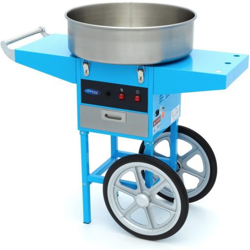 Maxima 09506003 Vattacukor készítő gép, kék, gördíthető állvánnyal