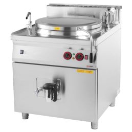   RM GASTRO REDFOX BI 90/100 E Elektromos főzőüst, 100 literes, indirekt fűtéssel