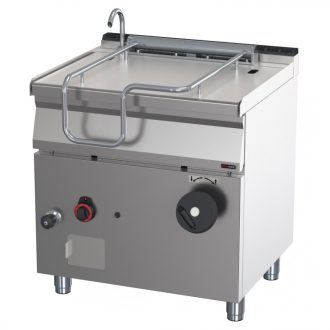   RM GASTRO REDFOX BR 70/80 G/N Billenő serpenyő, gázüzemű, manuális billentéssel, inox fenék, 50 literes