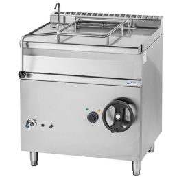   Gázüzemű buktatható serpenyő, 80 literes, inox fenékkel – GASZTROMETÁL GBS85.98/inox