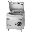 Elektromos üzemű buktatható serpenyő, 80 literes, inox fenékkel – GASZTROMETÁL EBS85.98/inox
