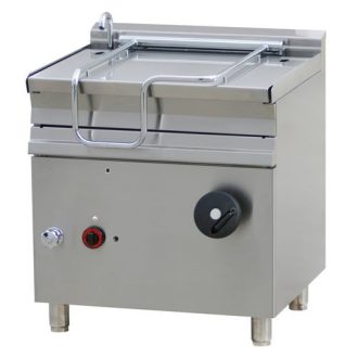   RM GASTRO REDFOX BR 90/80 G Billenő serpenyő, gázüzemű, 80 literes