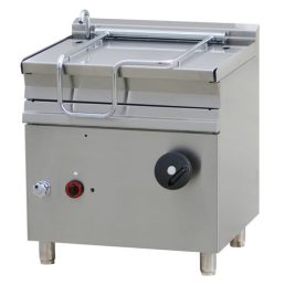   RM GASTRO REDFOX BR 90/80 G/N Billenő serpenyő, gázüzemű, 80 literes, rozsdamentes acél fenéklemezzel
