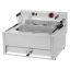 RM GASTRO REDFOX FE 66 ELT Olajsütő elektromos egymedencés 16 literes, 660mm, 1 kosárral
