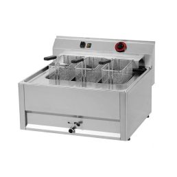   RM GASTRO REDFOX FE 66/3 ELT Olajsütő elektromos egymedencés 16literes, 660mm, 3 kosárral