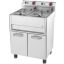 RM GASTRO REDFOX FE 61-13 ELT Olajsütő elektromos, álló, 2x13L medencés, 660mm