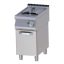 RM GASTRO FE 740-17 G Gázüzemű olajsütő 17 literes, ajtós tárolóval, 400mm