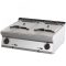 RM GASTRO REDFOX FE 70/08 E Elektromos olajsütő, kétmedencés 2x13 literes, asztali, 800mm