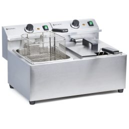   HENDI 207307 Olajsütő, 2*8 literes tartállyal "PROFI LINE"