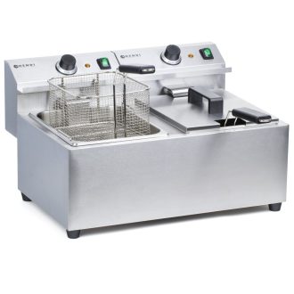   HENDI 207307 Olajsütő, 2*8 literes tartállyal "PROFI LINE"