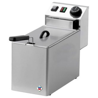   RM GASTRO REDFOX FE 04 E Olajsütő elektromos, asztali 5 literes, 180mm, 2,1kW