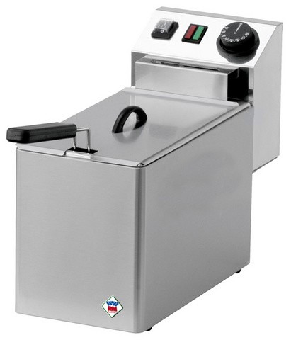 RM GASTRO REDFOX FE 04 E Olajsütő elektromos, asztali 5 literes, 180mm, 2,1kW
