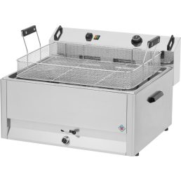   RM GASTRO REDFOX FE 60 T Olajsütő elektromos, asztali 30literes, 670mm