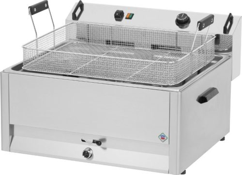 RM GASTRO REDFOX FE 60 T Olajsütő elektromos, asztali 30literes, 670mm