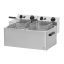 RM GASTRO REDFOX FE 77 Olajsütő elektromos, asztali 2x8L medencés, 540mm
