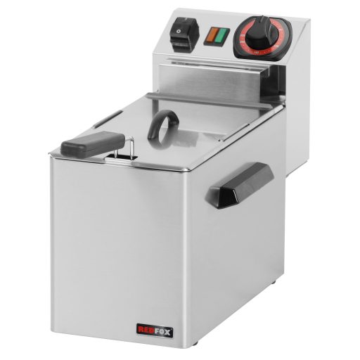 RM GASTRO REDFOX FE 04 S Olajsütő elektromos, asztali 5 literes, 180mm, 3kW