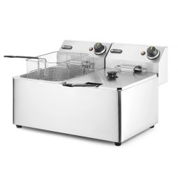   HENDI 205839 Olajsütő, 2*8 literes tartállyal "KITCHEN LINE"
