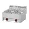 RM GASTRO REDFOX SP 60/2 GLS Gáztűzhely, asztali kialakítás, 2*4,5 kW égőrózsával