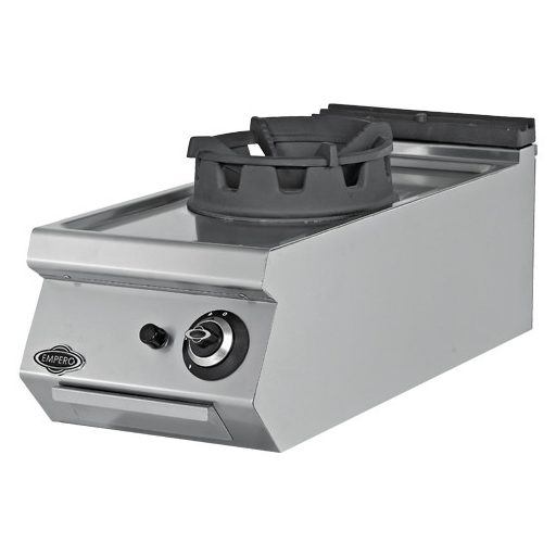 Wok gáztűzhely, asztali, 1 égős, 18kW – EMPERO EMP.PLS.7WK010
