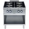 4 égős gáztűzhely nyitott alsó tárolóval, 800 mm – ELECTROLUX PROFESSIONAL 371178