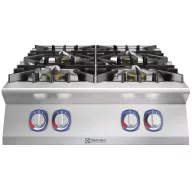   Asztali gáztűzhely, 4 égős (4x10 kW), edényérzékelő rendszerrel, 800mm – ELECTROLUX PROFESSIONAL 391641