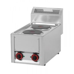   RM GASTRO REDFOX SP 30 ELS Tűzhely elektromos asztali, két főzőlapos, 4kW/400V