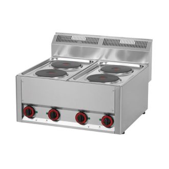  RM GASTRO REDFOX SP 60 ELS Tűzhely elektromos asztali, négy főzőlapos
