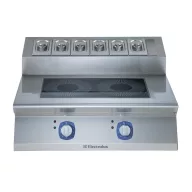   Indukciós főzőlap, 2 zónás, hátsó fűszertartóval, 800mm – ELECTROLUX PROFESSIONAL 371023