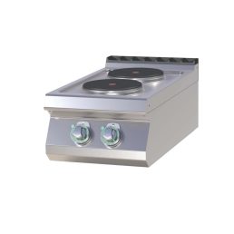   RM GASTRO SP 704 E Tűzhely elektromos asztali, két főzőlapos, 400mm