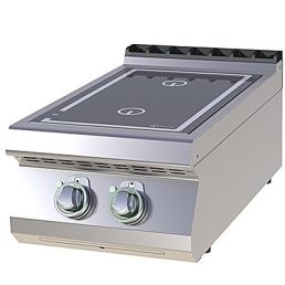   RM GASTRO SPI 704 ES Indukciós tűzhely, asztali, 2x5kW, 400mm