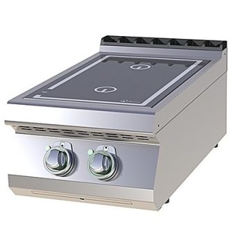   RM GASTRO SPI 704 ES Indukciós tűzhely, asztali, 2x5kW, 400mm
