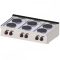 RM GASTRO REDFOX SP 70/012 E Tűzhely elektromos asztali, hat főzőlapos, 1200mm