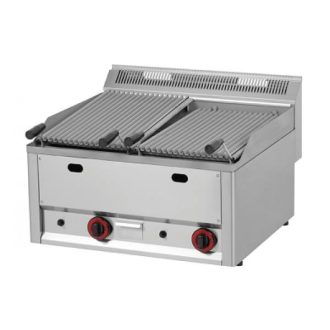   RM GASTRO REDFOX GL 60 GLS Lávaköves grill, gázüzemű 660mm, 13kW