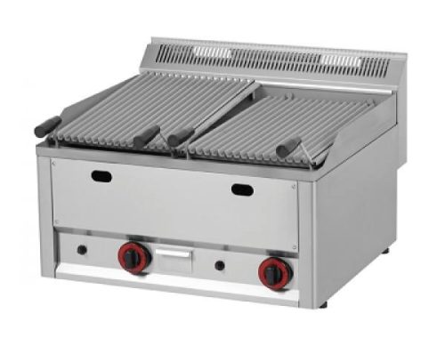 RM GASTRO REDFOX GL 60 GLS Lávaköves grill, gázüzemű 660mm, 13kW