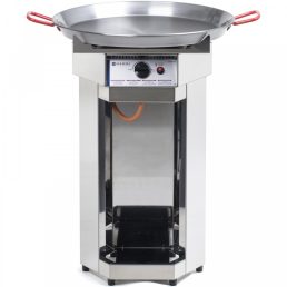   HENDI 146002 Paella grillsütő, kültéri, gázpalack tárolóval, O600mm