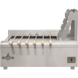   Faszenes churrasco (nyársonsült) grill 6 db nyárshoz, asztali kivitel – ROASTER K6S