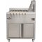Faszenes churrasco (nyársonsült) grill 6 db nyárshoz, alsó tárolószekrénnyel – ROASTER K6SF