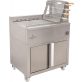   Faszenes churrasco (nyársonsült) grill 6 db nyárshoz, alsó tárolószekrénnyel – ROASTER K6SF