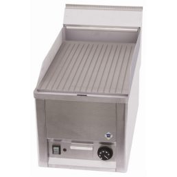   RM GASTRO REDFOX FTR 30 EL Szeletsütő lap bordázott felülettel, elektromos ,asztali 330 mm