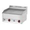 RM GASTRO REDFOX FTHR 60 EL Szeletsütő lap 1/2 sima és 1/2 bordázott felülettel, elektromos, asztali 660 mm