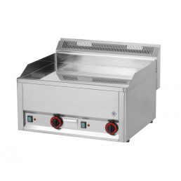  RM GASTRO REDFOX FTHC 60 EL Szeletsütő lap sima króm felülettel, elektromos asztali 660mm
