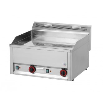   RM GASTRO REDFOX FTHC 60 EL Szeletsütő lap sima króm felülettel, elektromos asztali 660mm