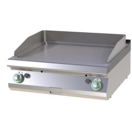   RM GASTRO FTH 708 G Szeletsütő lap sima sütőfelülettel, gázüzemű asztali, 800 mm
