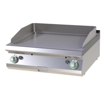   RM GASTRO FTH 708 G Szeletsütő lap sima sütőfelülettel, gázüzemű asztali, 800 mm