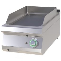   RM GASTRO FTH 704 G Szeletsütő lap sima sütőfelülettel, gázüzemű asztali, 400 mm