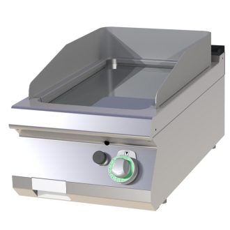   RM GASTRO FTHC 704 G Szeletsütő lap sima króm sütőfelülettel, gázüzemű asztali, 400 mm