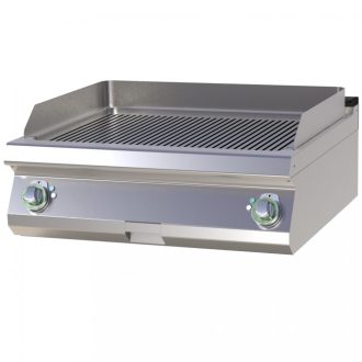  RM GASTRO FTR 708 E Szeletsütő lap bordázott sütőfelülettel, elektromos asztali, 800mm
