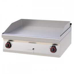   RM GASTRO REDFOX FTH 70/08 E Szeletsütő lap sima sütőfelülettel, elektromos asztali, 800mm