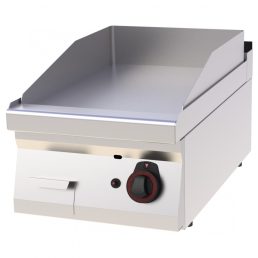   RM GASTRO REDFOX FTH 70/04 G Szeletsütő lap sima sütőfelülettel, gázüzemű asztali, 400mm